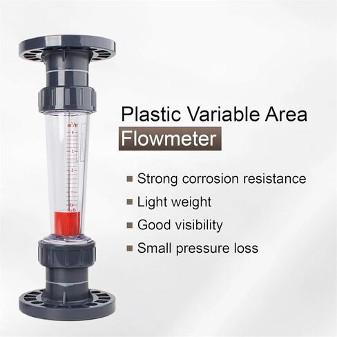 1PCS LZS-50 Rotameter Tube Tube Tube Meter لمقياس تدفق الأنبوب الصناعي لمعالجة المياه (LZS-50 1-10M-H ، خيط أنثى) in Kuwait
