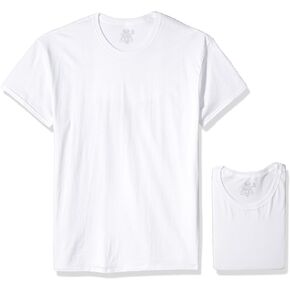 Fruit of the Loom Men's 10-Pack White Crews Extended Sizes in Kuwait