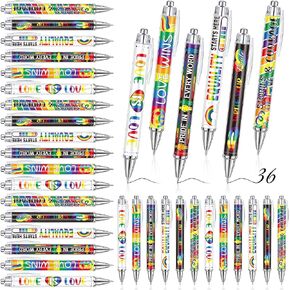 36 PCS Happy Pi Day Pens Bulk Funny Math Perpoint Pen Gift Mathematics Day Juds Educational Rize Party Form in Kuwait