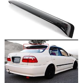 Cuztom ضبط JDM لامع الأسود السقف الخلفي نافذة التوافق مع 1992-95 هوندا سيفيك 4 باب سيدان على سبيل المثال in Kuwait
