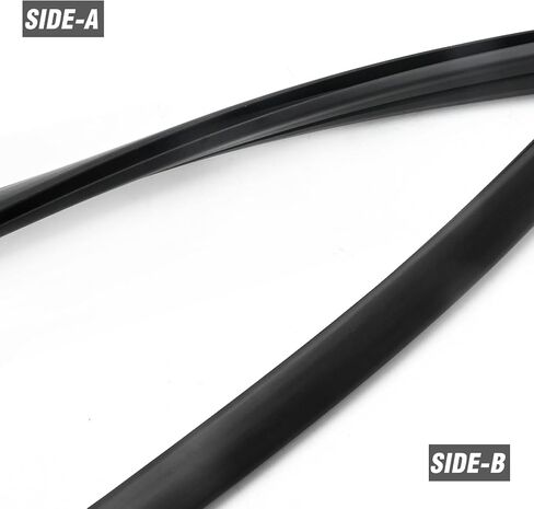 شرائح صب السقف بالتنقيط اليسرى واليمين ، استبدال Weathersstrip لـ Toyota Prius C 2012 2013 2015 2015 2017 2017 2018 ، يحل محل 75551-52210 75552-52190 2PCS in Saudi Arabia