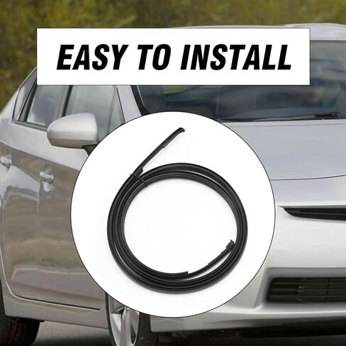 شرائح صب السقف بالتنقيط اليسرى واليمين ، استبدال Weathersstrip لـ Toyota Prius C 2012 2013 2015 2015 2017 2017 2018 ، يحل محل 75551-52210 75552-52190 2PCS in Saudi Arabia