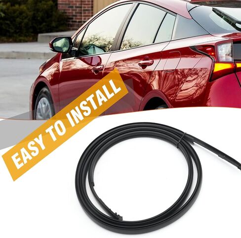 شرائح صب السقف بالتنقيط اليسرى واليمين ، استبدال Weathersstrip لـ Toyota Prius C 2012 2013 2015 2015 2017 2017 2018 ، يحل محل 75551-52210 75552-52190 2PCS in Saudi Arabia