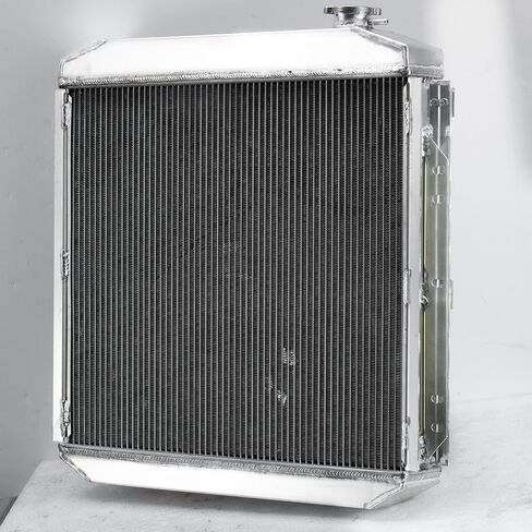 استبدال جميع الألومنيوم 3 صفوف من المبرد الأساسي لعام 1953 1954 1955 1956 فورد F100 F250 F350 Pickup V8 Engine 3.9L 4.2L 4.4L GAS 53 54 55 RADIADOR in Saudi Arabia