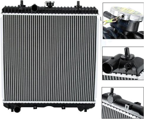 OE # 2485B284 Aluminium Radiator Replacement for Perkins 1006-6t, Aluminum Core Cooling Perkins Radiator in Kuwait