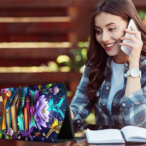 للحصول على حالة Kindle Paperwhite 12th Generation 2024 7 "Case/Kindle Colorsoft Signature Edition 7" ، عرض وقائي ذكي متعدد الزوايا مع Wake/Sleep ، كتب المكتبة in Saudi Arabia