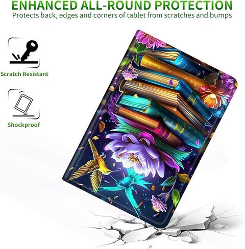 للحصول على حالة Kindle Paperwhite 12th Generation 2024 7 "Case/Kindle Colorsoft Signature Edition 7" ، عرض وقائي ذكي متعدد الزوايا مع Wake/Sleep ، كتب المكتبة in Saudi Arabia