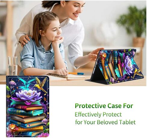 للحصول على حالة Kindle Paperwhite 12th Generation 2024 7 "Case/Kindle Colorsoft Signature Edition 7" ، عرض وقائي ذكي متعدد الزوايا مع Wake/Sleep ، كتب المكتبة in Saudi Arabia