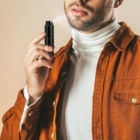 Honeydak 7 Pcs 20 ml perfume dispensel Travel Refillable Perfume Bottles Large Cologne Perfume Spray Bottle Empty Pocket for Travel and Outgoing Pocket Cologne Sprayer in Saudi Arabia