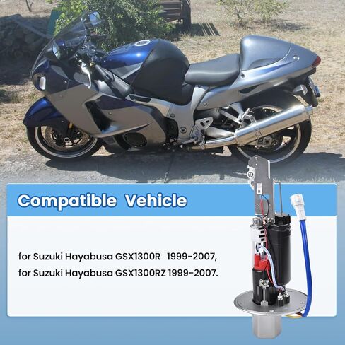 4-Pin 15100-24FB0 UC-T30SU7 Fuel Pump Module Assembly Fits for 1999-2007 Suzuki Hayabusa GSX1300R GSX1300RZ Replace UC-T30SU7, 15100-24FB0, 15100-24FA0, UCT30SU7 in Kuwait