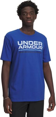 Under Armour Men's Wordmark Short Sleeve T Shirt in Kuwait