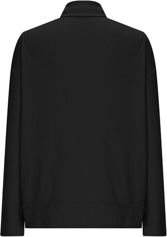 Womens Fall Sweatshirts Half Zip up Lapel Casual Long Sleeve Sweatshirts Loose Solid Color Pullover Tops in Saudi Arabia