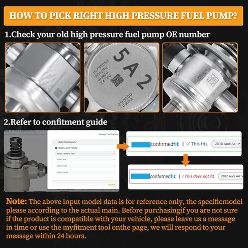 2011-2017 High Pressure Fuel Pump Compatible for Ford V6 3.5L Expedition 2016–2017, F-150 2011–2017, Transit-150 Transit-250 Transit-350 2015–2017, Replace BL3Z9350A in Kuwait
