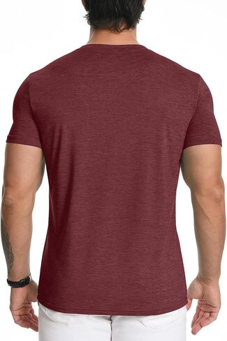 Kesihan Men's Thirts v Neck 2 Pack Tees Teasable Tears Eassion Essential assual tops in Kuwait