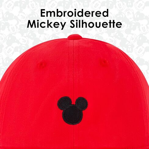 Disney Mickey Mouse Dad Hat, Adult Baseball Cap with Curved Brim in Saudi Arabia