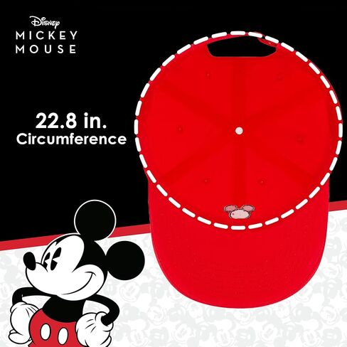 Disney Mickey Mouse Dad Hat, Adult Baseball Cap with Curved Brim in Saudi Arabia