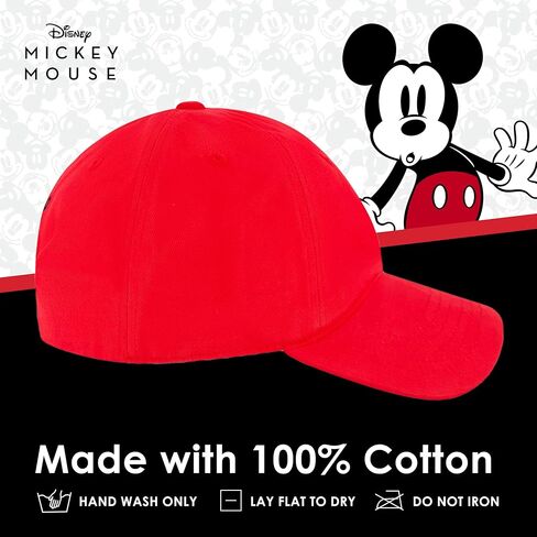 Disney Mickey Mouse Dad Hat, Adult Baseball Cap with Curved Brim in Saudi Arabia