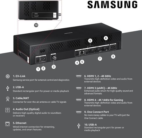 Samsung 55-Inch Class The Frame LS03F 4K QLED Smart TV (2025 Model) Slim Fit Wall Mount, Modern Frame Design, NQ4 AI Gen2 Processor, Art Mode, Artful Picture Quality, Samsung Vision AI, Alexa Built-in in Saudi Arabia
