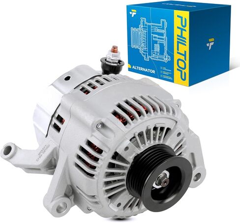 PHILTOP Alternator Compatible with 2007-2009 Liberty 2007 Dakota 2007 Raider, 136 Amp Alternator Replace 11242N 11242 112428 56041693AD 56041693AE 90295688 in Saudi Arabia