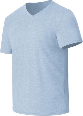 Kesihan Men's Thirts v Neck 2 Pack Tees Teasable Tears Eassion Essential assual tops in Kuwait