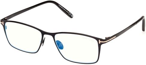 Tom Ford FT 5935-B BLUE BLOCK Shiny Black/Blue Filter 54/16/145 men Eyewear Frame in Saudi Arabia
