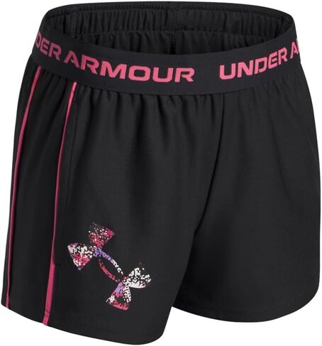 Under Armor Girls Tech Play Up Logo Shorts in Kuwait