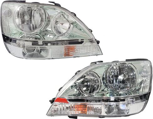 السائق المرآب-برو ومصباح جانبي للركاب لقاعدة لكزس RX300 2001-2003 الهالوجين مع اللمبة (S) يستبدل# 8115048080 8111048080 in Saudi Arabia
