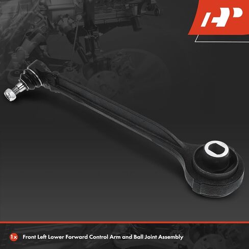 A-Premium Front Left Forward Lower Control Arm, with Ball Joint & Bushing, Compatible with Chrysler 300 2005-2014, Dodge Challenger 2008-2016, Charger 2006-2016, Magnum 2005-2008, RWD in Saudi Arabia