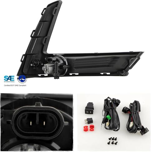AKKON - Fit 2023 2024 2025 Honda CRV 23-25 OE Style Full LED Fog Lights Front Bumper Driving w/Switch Direct Replacement in Saudi Arabia