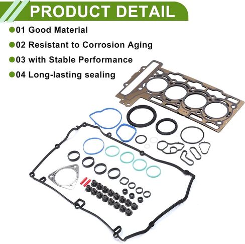 No.11127586908/11127582400 حشية تغطية توقيت المحرك مجموعة Mini Cooper 1.6L 2007-2015 Head Gasket Comple in Saudi Arabia