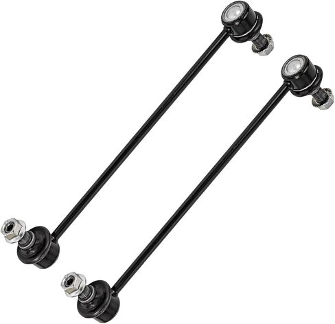 Detroit Axle - مجموعة التعليق الأمامية لعام 2013-2019 Nissan Sentra NV200 ، 2014 2015 2015 2017 ، 2 ، أذرع التحكم السفلية مع مفاصل الكرة ، 2 أذرع التحكم العليا ، 2 قضبان التأثير in Kuwait