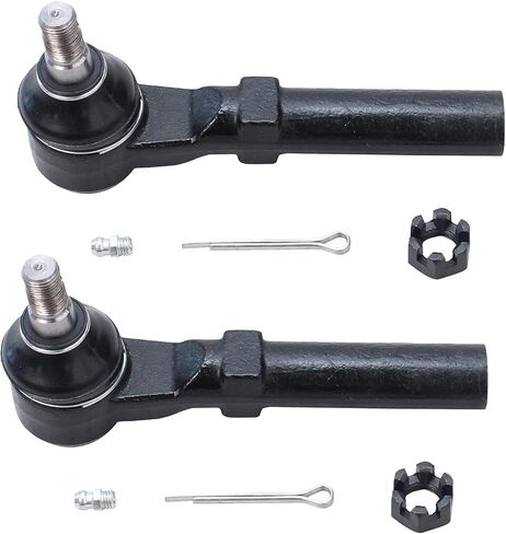 Detroit Axle - Front End 10pc Stementix Kit for 1994-2004 Ford Mustang ، 2 rems rems rems w/ball combours 4 tie rots 2 sway bars 2 boots 1995 1996 1997 1998 1999 2000 2001 2002 2003 placement in Kuwait