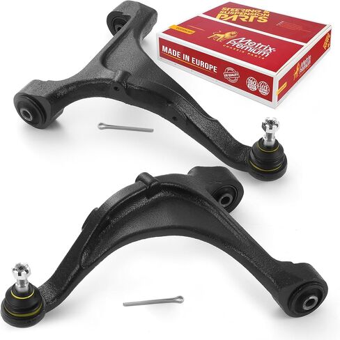 Metrix Premium Chassis Parts - Rear Left & Right Upper Control Arm w Ball Joint & Bushing Assembly Kit Fits 11-13 Kia Sorento, 07-12 Hyundai Santa Fe, 07-12 Veracruz, RK623153 RK623152 Made in Europe in Saudi Arabia