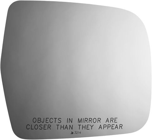 Fits 90-95 4Runner, 93-98 T100 Right Passenger Convex Power Mirror Glass Lens w/Adhesive USA no Backing Plate in Kuwait