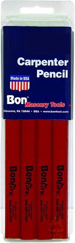 Bon Tool 84-843 Pencil - White Casing Medium Red Lead - (72/Pkg) in Kuwait