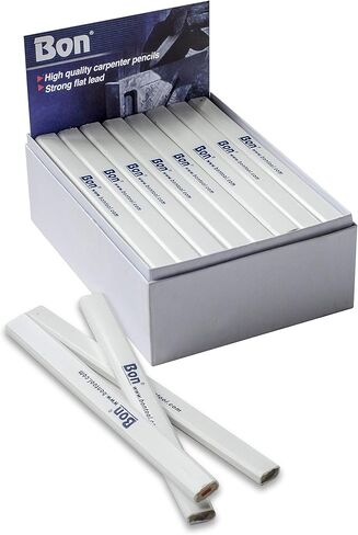 Bon Tool 84-843 Pencil - White Casing Medium Red Lead - (72/Pkg) in Kuwait
