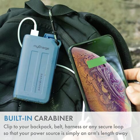 MyRarge Portable Charger Adventure USB C Power Bank Adventure ، حزمة البطارية الخارجية الوعرة في الهواء الطلق (6700 مللي أمبير في الساعة) in Saudi Arabia