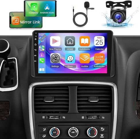 [4+64G] Upgrade Radio for Dodge Grand Caravan 2011-2020 & for Chrysler Grand Voyager 2011-2015 - 9 inch IPS Touchscreen Android Stereo - AI DSP, Carplay & Android Auto, Custom Homepage + Backup Camera in Saudi Arabia
