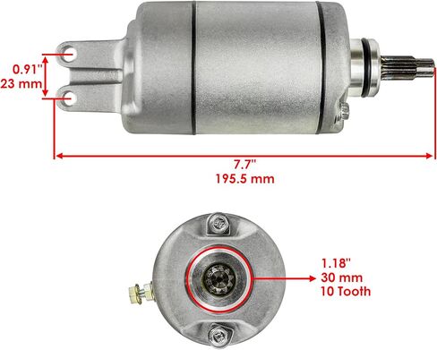 Caltric starter و Relay Solenoid متوافق مع Honda TRX450 TRX450ES FORTRAX FOREMAN 1998-2009 in Saudi Arabia