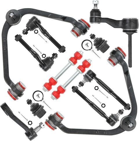 2WD 12pc Front End Suspension Kit for Ford F-150 1997-2003, F-250 1997-1999, Expedition 1997-2002, for Lincoln Navigator 1998-2002 Blackwood, Upper Control Arms Front End Kit Complete Full Set -12pc in Saudi Arabia