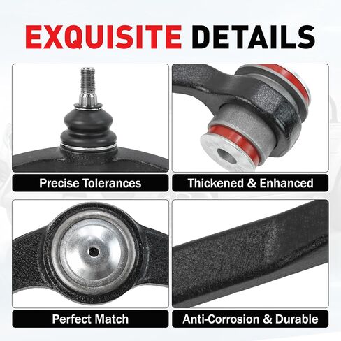 2WD 12pc Front End Suspension Kit for Ford F-150 1997-2003, F-250 1997-1999, Expedition 1997-2002, for Lincoln Navigator 1998-2002 Blackwood, Upper Control Arms Front End Kit Complete Full Set -12pc in Saudi Arabia