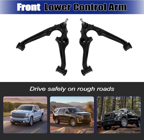 RK623298 RK623299 Front Lower Control Arm w/Ball Joint Assembly Replacement for Chevy Silverado 1500 Tahoe Suburban GMC Sierra 1500 Yukon Cadillac Escalade-2pcs Set Suspension Kit in Saudi Arabia