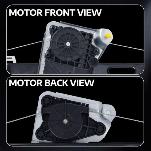 MOCA Rear Right Power Window Regulator and Motor Assembly Compatible with 08-11 for BMW M3 E90 Sedan, 07-12 for BMW 328i E91 Wagon, 06-11 for BMW 325i E90 Sedan in Saudi Arabia