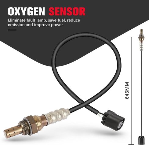 O2 Oxygen Sensor Compatible for Honda Fit 2015 2016 2017 2018 2019 2020, L4 1.5L, Downstream, Replace# 365325R0004 in Saudi Arabia