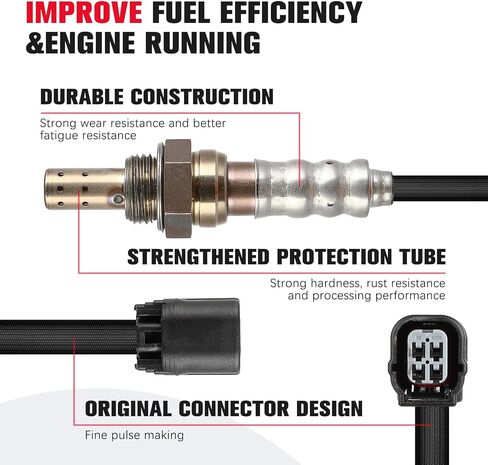 O2 Oxygen Sensor Compatible for Honda Fit 2015 2016 2017 2018 2019 2020, L4 1.5L, Downstream, Replace# 365325R0004 in Saudi Arabia