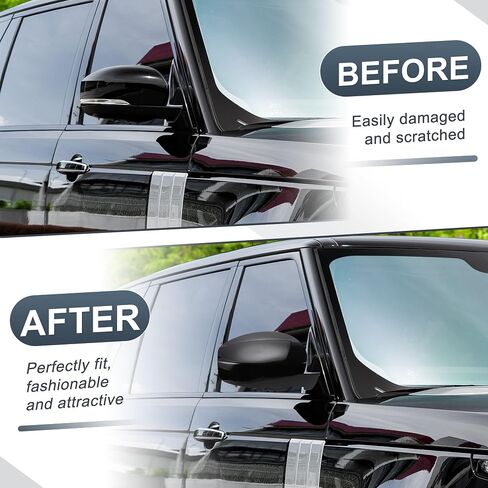 X AUTOHAUX Car Rear View Right Passenger Side Mirror Cover Cap Replacement Gloss Black for Range Rover 2013-2019, for Range Rover Sport 2014-2019, for Land Rover LR4 2014-2016 in Saudi Arabia