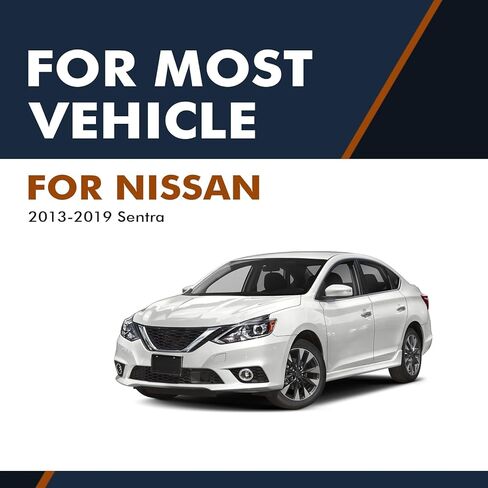 PM Auto Right Passenger Side Mirror, Power Non-Heated Paintable Manual Folding View Mirror Replacement For 2013-2019 Nissan Sentra in Saudi Arabia