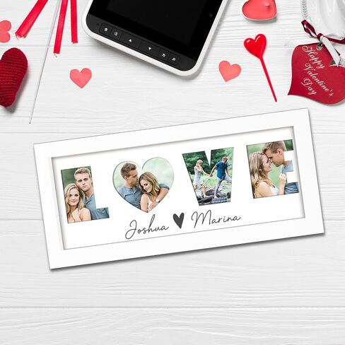 Mom Picture Frame تذكار ، إطار صور الأم لعرض الطاولة ، هدايا يوم الأم لأمي من ابنته ، هدية أمي لعيد ميلاد عيد الأم ، عرض 3 صور 4 × 6 '' ، أفضل أمي في العالم in Kuwait