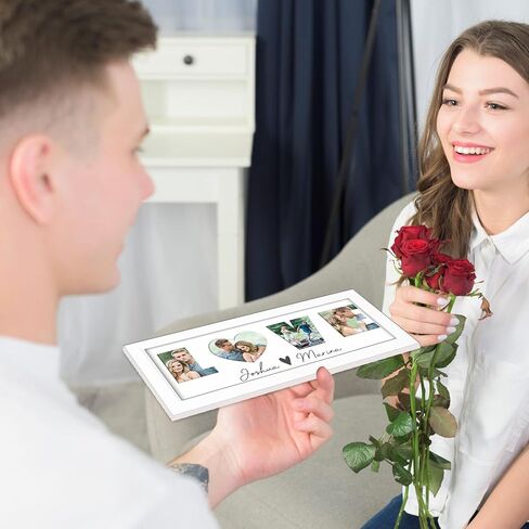 Mom Picture Frame تذكار ، إطار صور الأم لعرض الطاولة ، هدايا يوم الأم لأمي من ابنته ، هدية أمي لعيد ميلاد عيد الأم ، عرض 3 صور 4 × 6 '' ، أفضل أمي في العالم in Kuwait