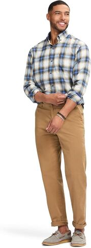 IZOD Men's Stratton Flannel Long Sleeve Button Down Shirt in Saudi Arabia
